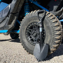 Krazy Beaver Mini Shovel with guard (Textured Black Head / Black Handle)