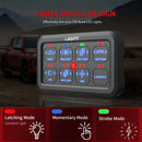 Lasfit 8 Gang Switch Control Panel - Aspire Auto Accessories