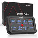 Lasfit 8 Gang Switch Control Panel - Aspire Auto Accessories