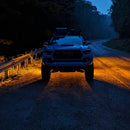 Lasfit Off-Road White Amber Switchback LED Rock Lights Kit White & Amber