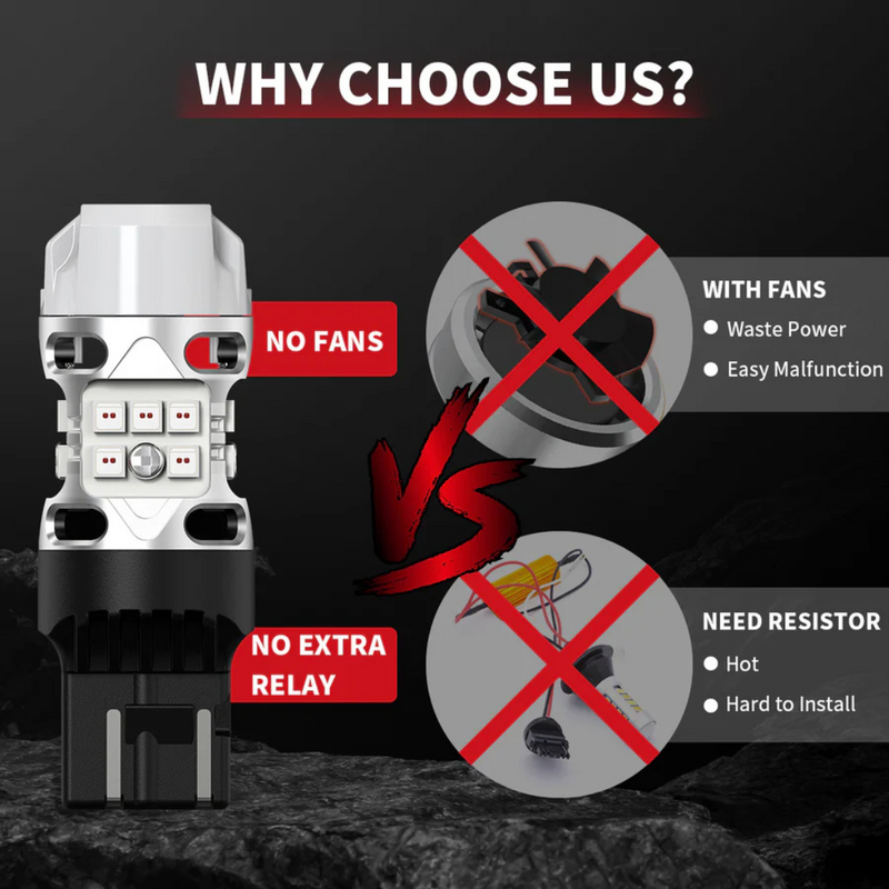 Lasfit LED Exterior Bulbs for Jeep Gladiator (2020-2024) - Aspire Auto Accessories