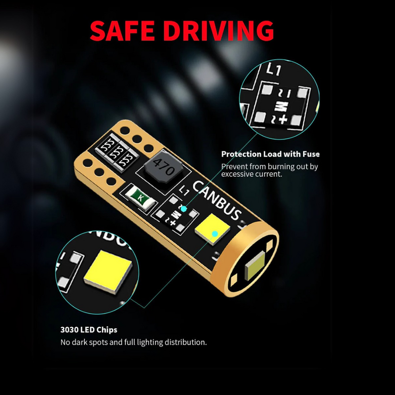 Lasfit LED Light Bulbs for GMC Canyon (2023-2024) - Aspire Auto Accessories