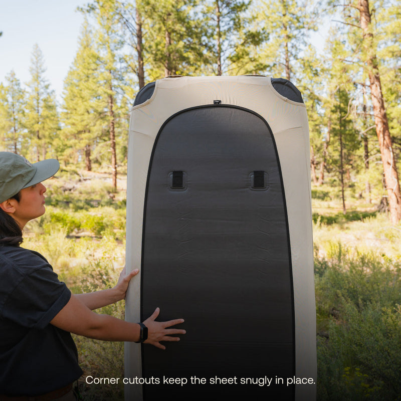 Luno® Fitted Mattress Sheet Ari+Foam Pro Camping Mattress - Aspire Auto Accessories