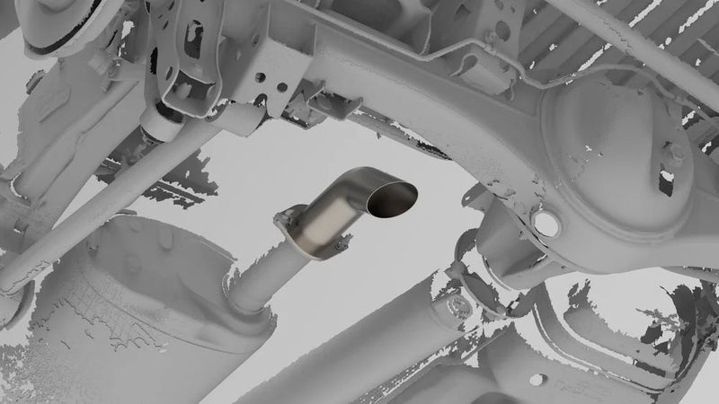 Nytop Titanium Axle Dump Exhaust Tip for Tundra (2022-2025)