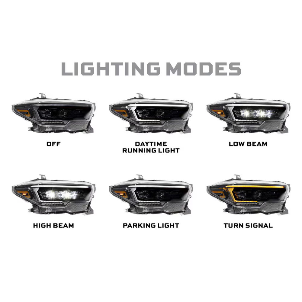 Morimoto XB Evo Hybrid LED Headlights for Tacoma (2016-2023