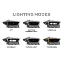 Morimoto XB Evo Hybrid LED Headlights for Tacoma (2016-2023) - Aspire Auto Accessories