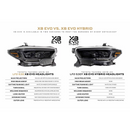 Morimoto XB Evo Hybrid LED Headlights for Tacoma (2016-2023) - Aspire Auto Accessories