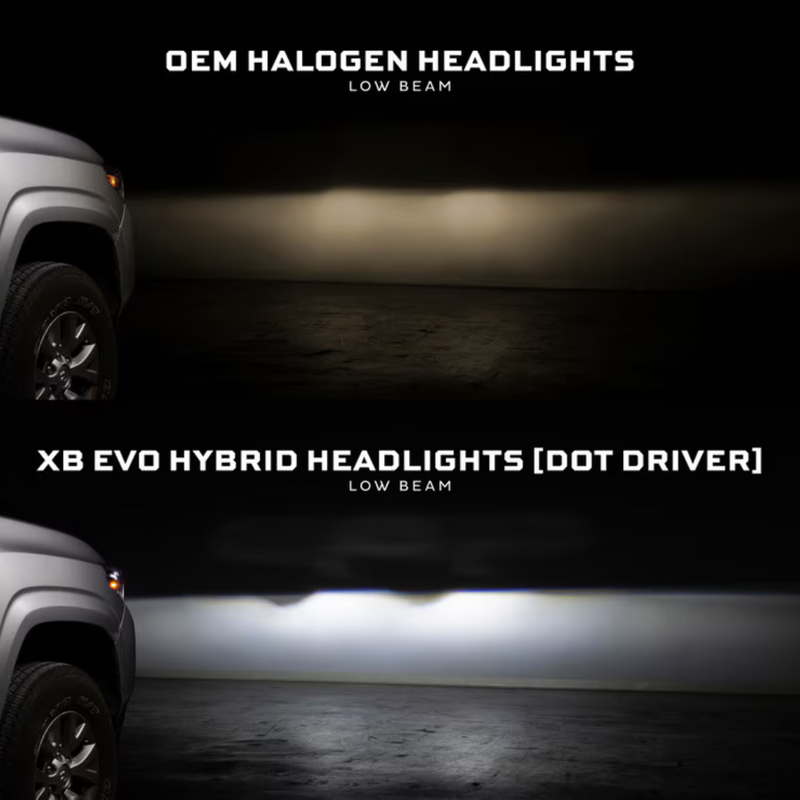 Morimoto XB Evo Hybrid LED Headlights for Tacoma (2016-2023) - Aspire Auto Accessories
