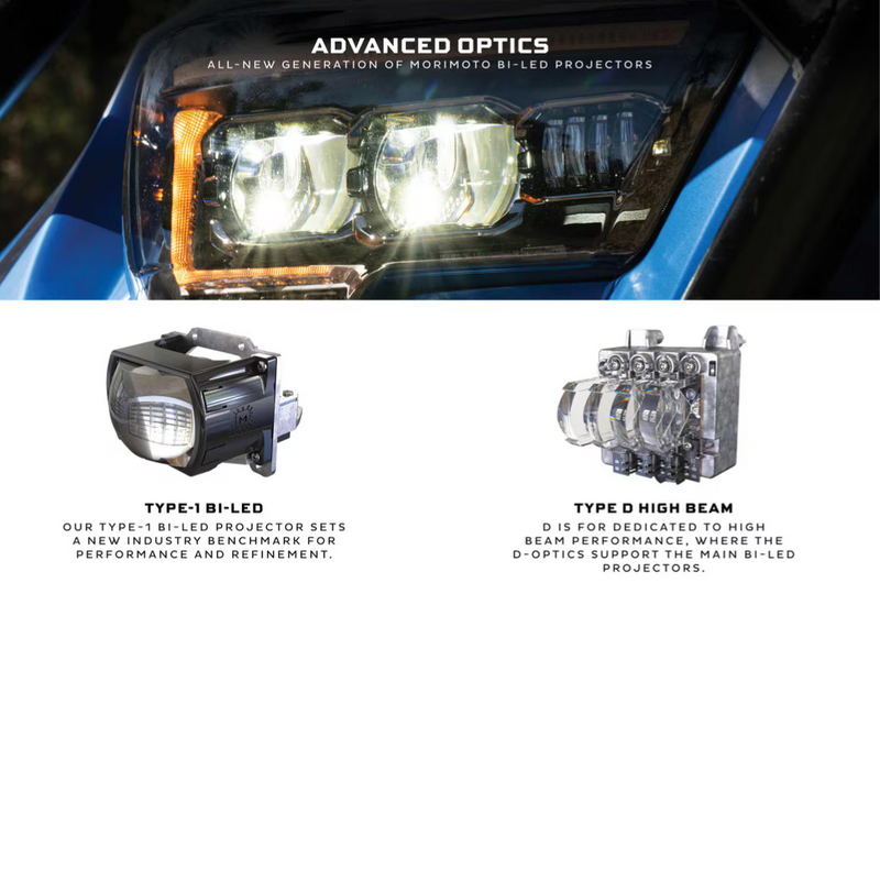 Morimoto XB Evo LED Headlights for Tacoma (2016-2023) - Aspire Auto Accessories