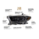 Morimoto XB Evo LED Headlights for Tacoma (2016-2023) - Aspire Auto Accessories