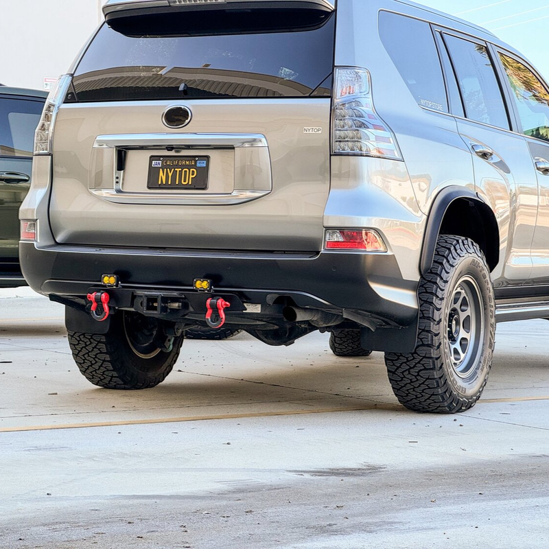 Nytop Rear Tow Hitch Receiver Hybrid Bumper for Lexus GX460 (2014-2023)