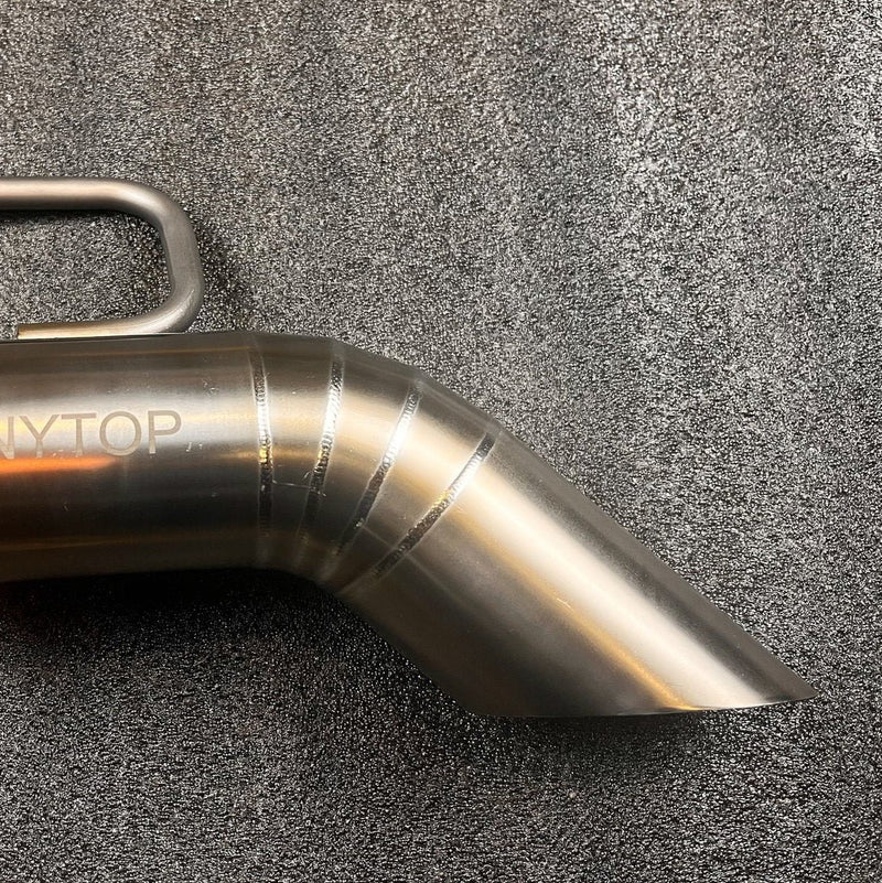 Nytop Titanium Axle Dump Exhaust Tip for Tacoma (2024-2025) - Aspire Auto Accessories