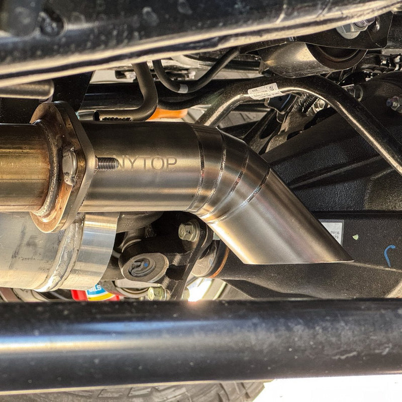 Nytop Titanium Axle Dump Exhaust Tip for Tacoma (2024-2025) - Aspire Auto Accessories