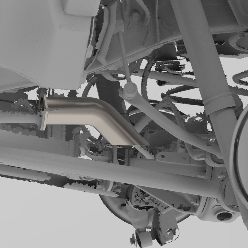 Nytop Titanium Axle Dump Exhaust Tip for Tacoma (2024-2025) - Aspire Auto Accessories