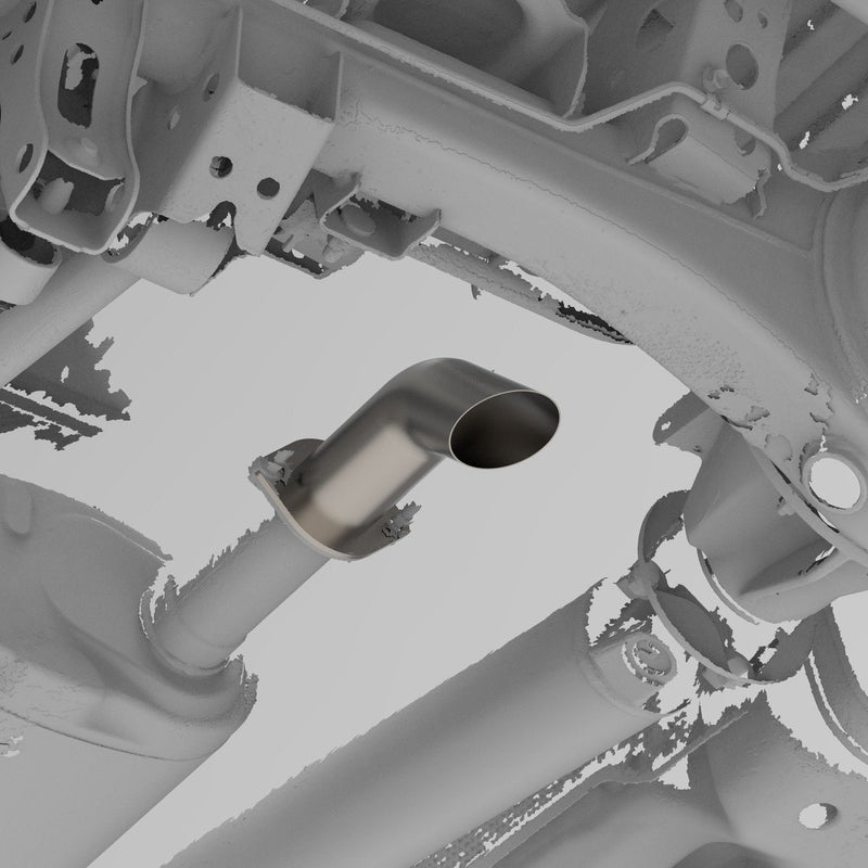 Nytop Titanium Axle Dump Exhaust Tip for Tacoma (2024-2025) - Aspire Auto Accessories