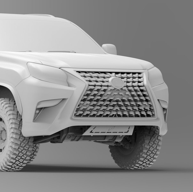 Nytop Skid Plate Extension for Lexus GX460 (2014-2023)