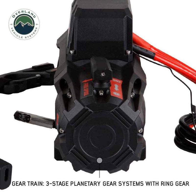 Overland Vehicle Systems Scar 10S Winch - Aspire Auto Accessories