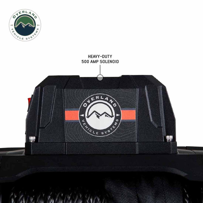 OVS Scar 12S Synthetic Rope Winch - Aspire Auto Accessories