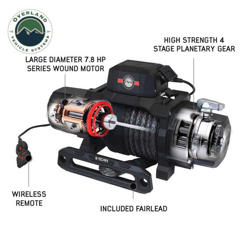 OVS SCAR 20S Winch - Aspire Auto Accessories