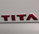 TVD Door & Tailgate Premium Cast Vinyl Decal Letter Inlays for Nissan Titan (2016-2024) - Aspire Auto Accessories