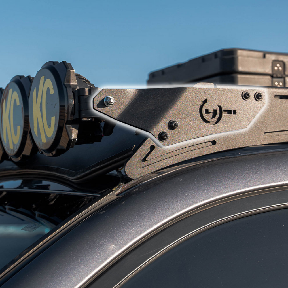 Prinsu Front-Facing Light Bar Brackets for KC Light Pods Aspire