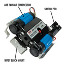 Rago Fabrication Air Compressor Mount For 4Runner (2010-2023) - Aspire Auto Accessories