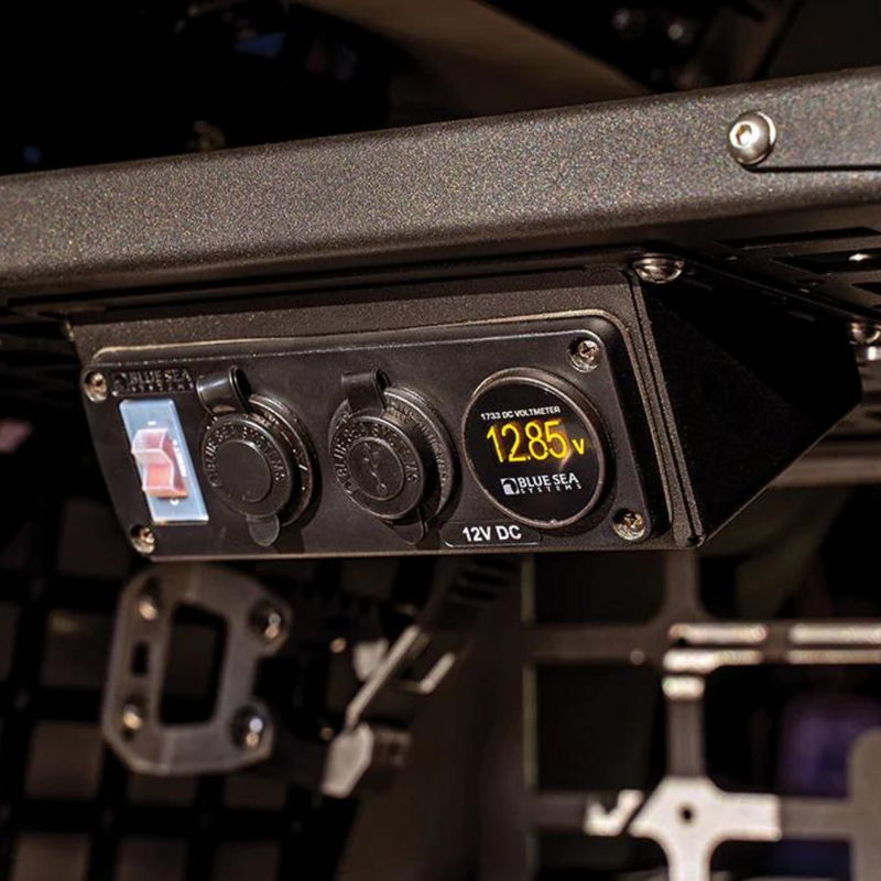 Rago Fabrication Blue Sea Systems 12v Accessory Panel Mount For 4Runner (2010-2023) - Aspire Auto Accessories