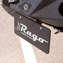 Rago Fabrication Clevis Mounted License Plate Bracket - Aspire Auto Accessories