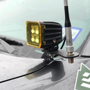 Rago Fabrication Ham Antenna Ditch Bracket Extension For 4Runner (2010-2023) - Aspire Auto Accessories