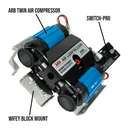 Rago Fabrication Air Compressor Mount for Lexus GX 470 (2003-2009) - Aspire Auto Accessories