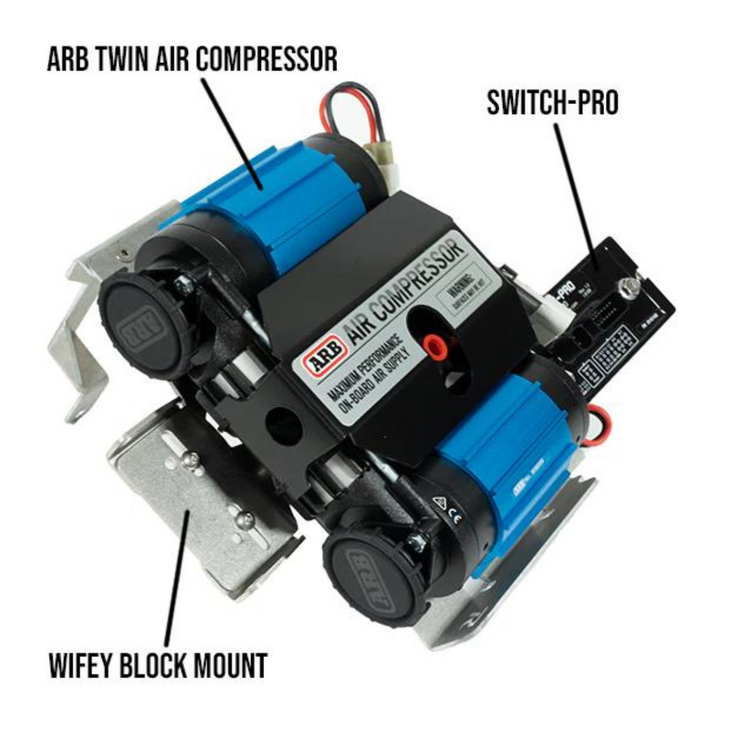 Rago Fabrication Air Compressor Mount for Lexus GX 470 (2003-2009) - Aspire Auto Accessories