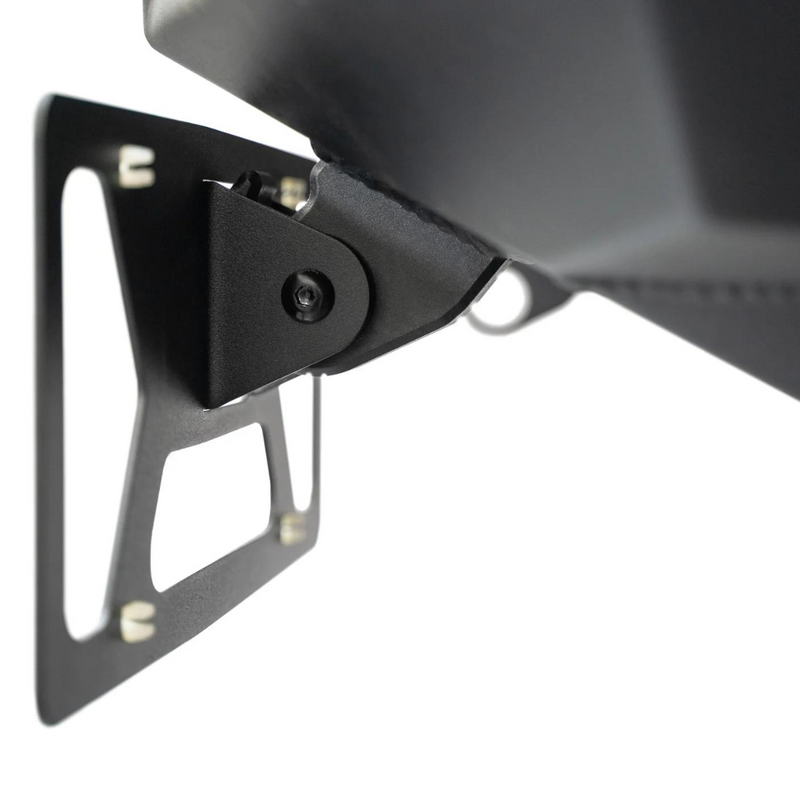 Rago Fabrication Clevis D-Ring Mounted License Plate Bracket for 4Runner (1996-2002) - Aspire Auto Accessories