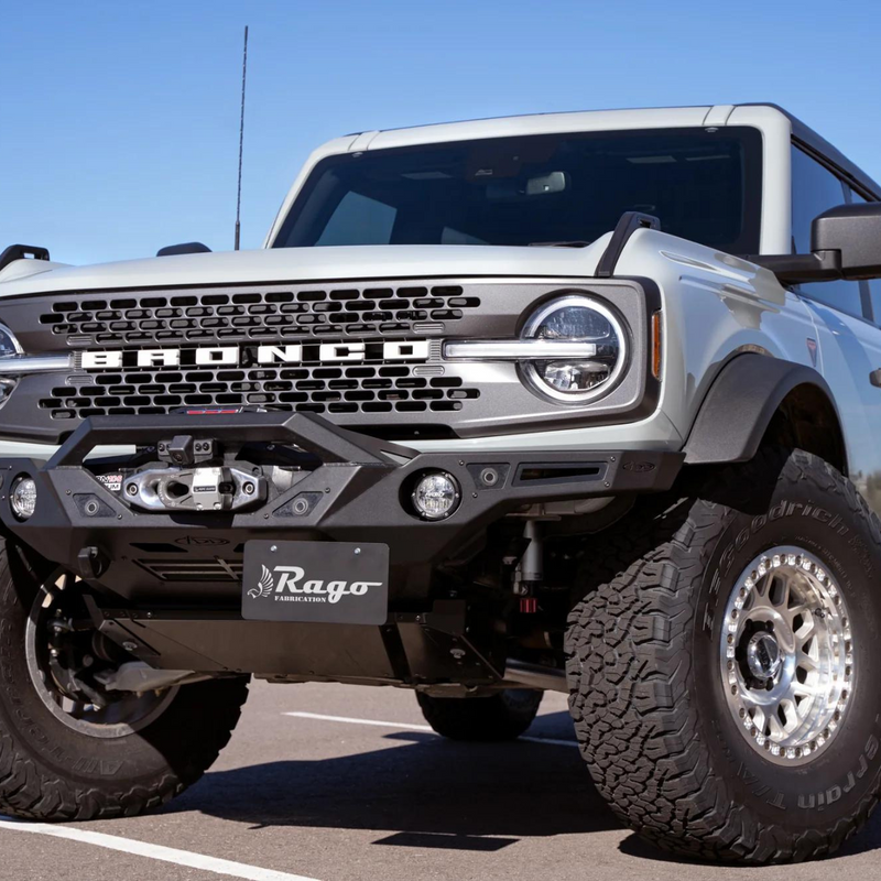 Rago Fabrication Clevis D-Ring Mounted License Plate Bracket for 4Runner (1996-2002) - Aspire Auto Accessories