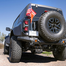 Rago Fabrication Clevis D-Ring Mounted Whip Flag Holder for 4Runner (1996-2002) - Aspire Auto Accessories