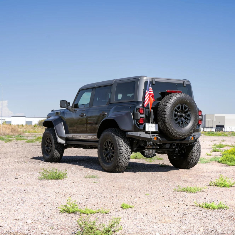 Rago Fabrication Clevis D-Ring Mounted Whip Flag Holder for 4Runner (1996-2002) - Aspire Auto Accessories