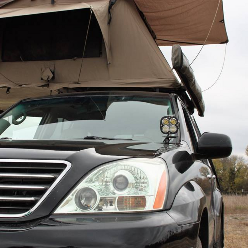 Rago Fabrication Ditch Light Brackets for Lexus GX 470 (2003-2009) - Aspire Auto Accessories