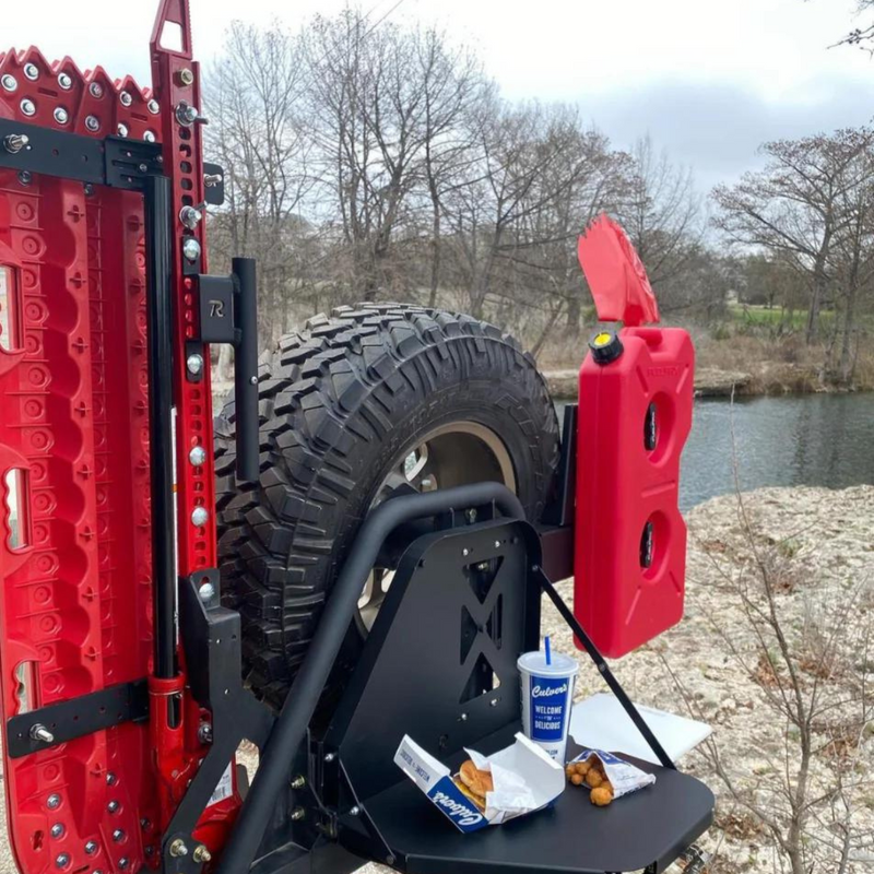 Rago Fabrication Hi-Lift Jack Recovery Board Mounts for 4Runner (1996-2002) - Aspire Auto Accessories