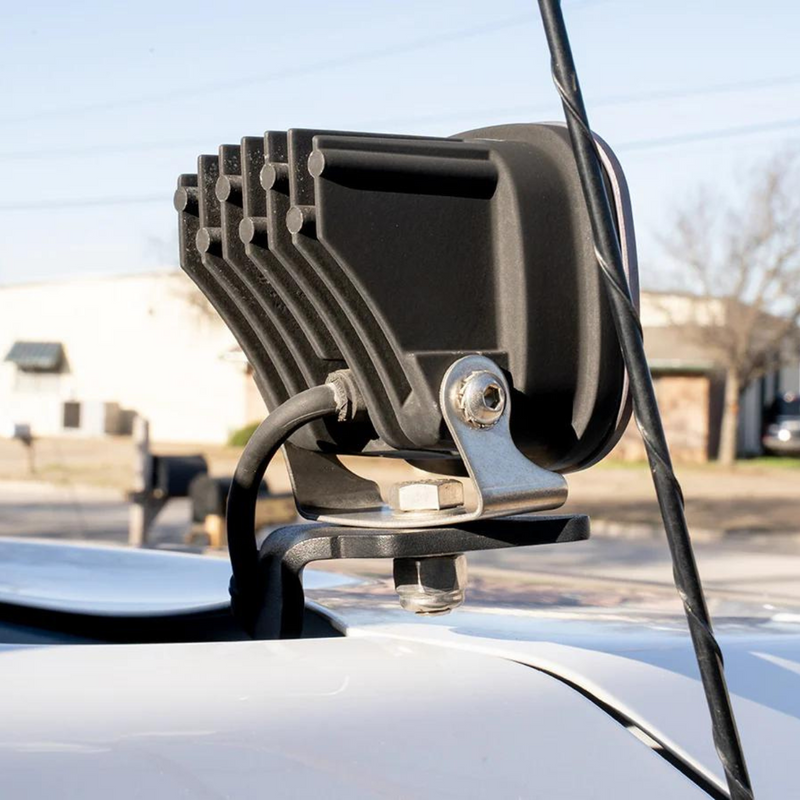 Rago Fabrication Low-Pro Ditch Light Brackets for Tundra (2014-2021) - Aspire Auto Accessories