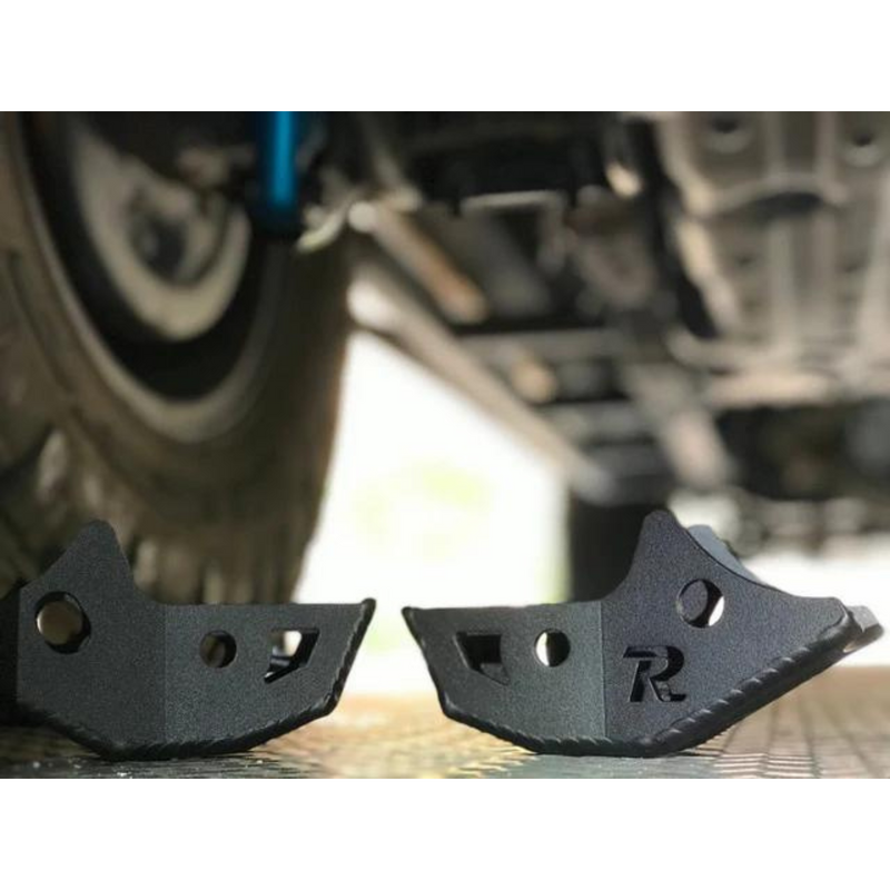 Rago Fabrication Rear Shock Guards for Tacoma (2016-2023) - Aspire Auto Accessories
