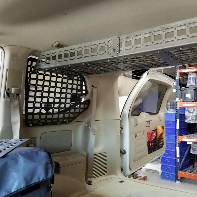 Rago Fabrication Molle Storage Panel Shelf for Lexus GX 470 (2003-2009) - Aspire Auto Accessories