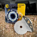 Rago Fabrication KC HiLites Cyclone Light Mount For Tacoma (2016-2023) - Aspire Auto Accessories