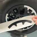 TRD Off Road Wheel Vinyl Blackout Kit for Tacoma (2024-2025) - Aspire Auto Accessories