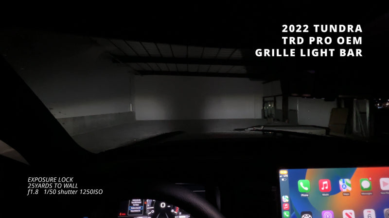 TRD Pro Grille Light Bar for Tundra (2022-2024) - Aspire Auto Accessories