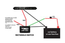 TRD Light Bar Dash Switch - Aspire Auto Accessories