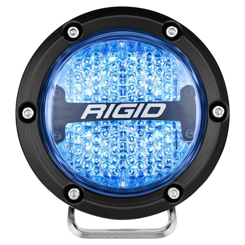 Rigid 360-Series 4" RGBW Diffused Optic with RGBW Backlight LED Light Pods - Aspire Auto Accessories