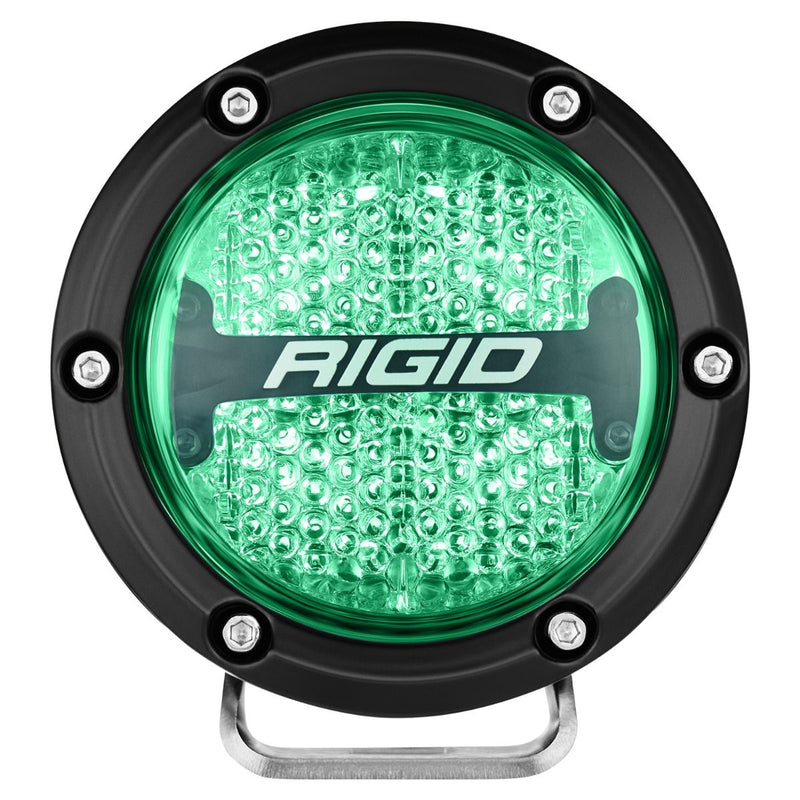 Rigid 360-Series 4" RGBW Diffused Optic with RGBW Backlight LED Light Pods - Aspire Auto Accessories