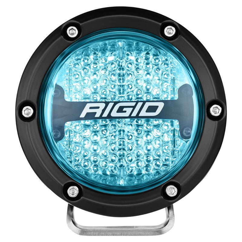 Rigid 360-Series 4" RGBW Diffused Optic with RGBW Backlight LED Light Pods - Aspire Auto Accessories