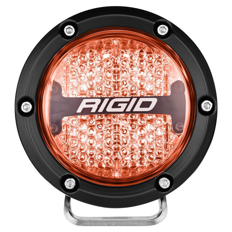 Rigid 360-Series 4" RGBW Diffused Optic with RGBW Backlight LED Light Pods - Aspire Auto Accessories