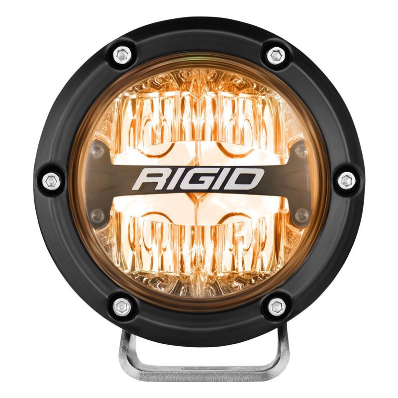 Rigid 360-Series 4" RGBW Drive Optic with RGBW Backlight LED Light Pods - Aspire Auto Accessories
