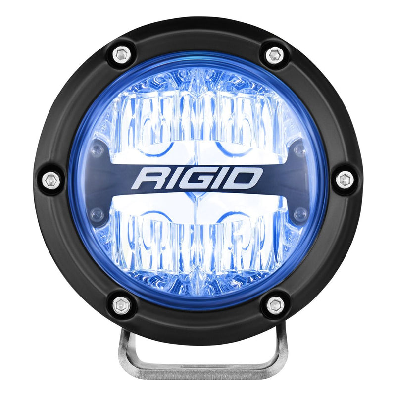 Rigid 360-Series 4" RGBW Drive Optic with RGBW Backlight LED Light Pods - Aspire Auto Accessories